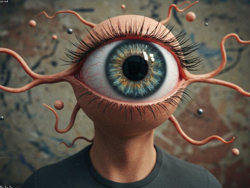 Artistic illustration depicting the psychedelic effects
